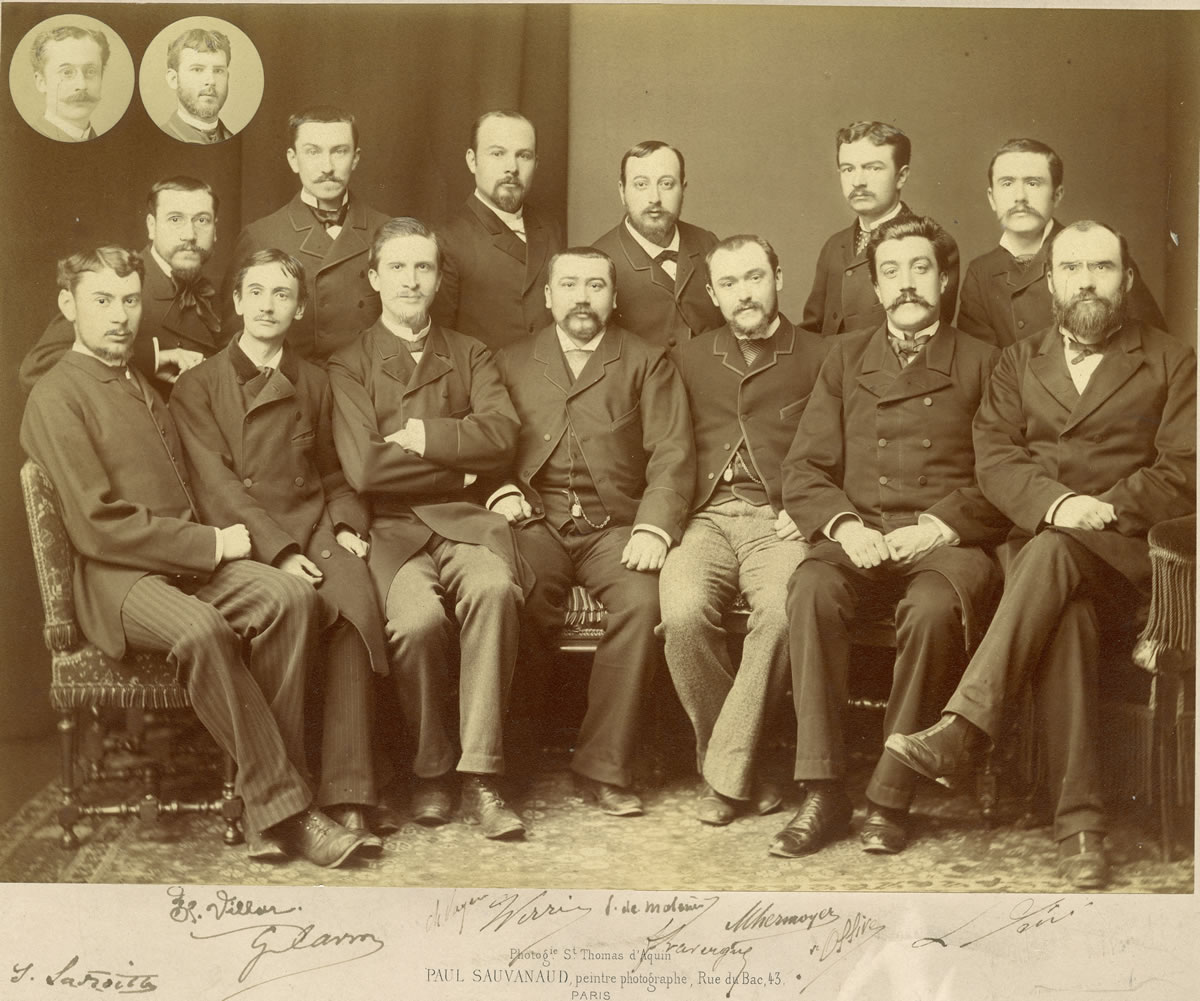 Internat des hopitaux de Paris les internes en 1883